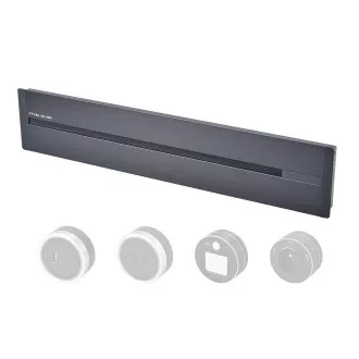Steckdosenleiste - Unterputz Viking LZ40G/230V,50Hz/40cm Länge/grau/bis zu 5 Module/IP20/Aluminium/unterputz