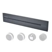 Steckdosenleiste - Unterputz Viking LZ40G/230V,50Hz/40cm Länge/grau/bis zu 5 Module/IP20/Aluminium/unterputz