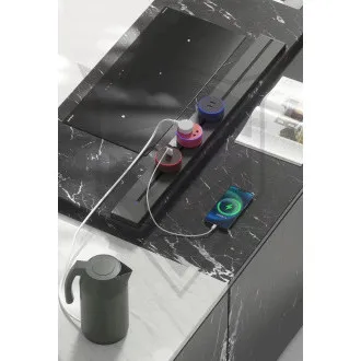 Steckdosenleiste - Unterputz Viking LZ40G/230V,50Hz/40cm Länge/grau/bis zu 5 Module/IP20/Aluminium/unterputz Steckdosenleiste - Unterputz Viking LZ40G/230V,50Hz/40cm Länge/grau/bis zu 5 Module/IP20/Aluminium/unterputz