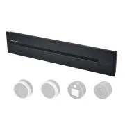 Steckdosenleiste - Unterputz Viking LZ40B/230V,50Hz/40cm Länge/schwarz/bis zu 5 Module/IP20/Aluminium/unterputz