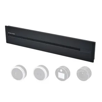 Steckdosenleiste - Unterputz Viking LZ40B/230V,50Hz/40cm Länge/schwarz/bis zu 5 Module/IP20/Aluminium/unterputz