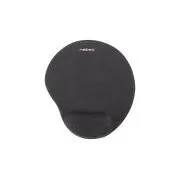 Ergonomisches Gel-Mauspad Natec Murmeltier, schwarz, 245x225 mm