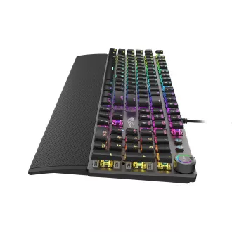 Genesis Gaming Mechanische Tastatur THOR 380/RGB/Outemu Blau/Wireless USB/US Layout/Schwarz Genesis Gaming Mechanische Tastatur THOR 380/RGB/Outemu Blau/Wireless USB/US Layout/Schwarz