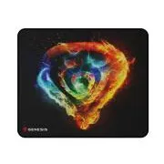 Genesis Gaming-Mauspad CARBON 500 M FIRE G2 300x250 mm