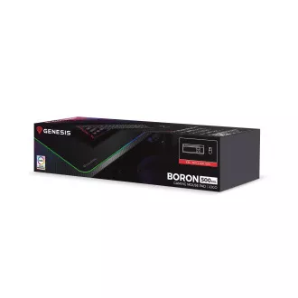 Gaming-Mauspad mit RGB-Hintergrundbeleuchtung Genesis BORON 500 XXL, 800x400mm