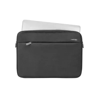 Natec Hülle für NB CLAM 15.6" schwarz