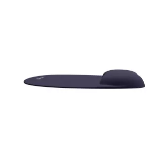 Natec CHIPMUNK ergonomisches Mauspad, Memory-Schaum, Marineblau, 230x200 mm