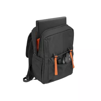 Natec NIALA 15,6", 18 L, schwarz - orange