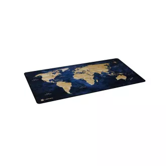 Maxi-Mauspad Natec WORLD, 80x40cm, blau