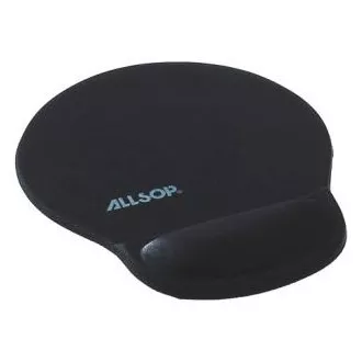Allsop Gel-Mauspad schwarz, 30mm Handgelenkstütze