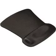 Allsop Gel-Mauspad schwarz, quadratisch