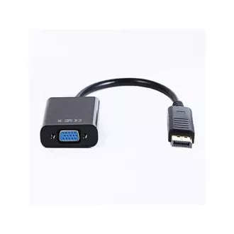 Gembird DisplayPort - VGA Adapter, M/F, schwarz