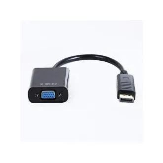 Gembird DisplayPort - VGA Adapter, M/F, schwarz Gembird DisplayPort - VGA Adapter, M/F, schwarz