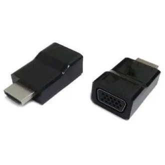 HDMI zu VGA Kabeladapter, M/F, schwarz HDMI zu VGA Kabeladapter, M/F, schwarz