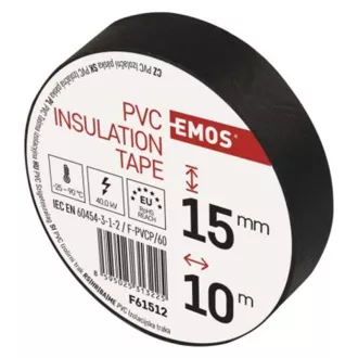 Emos PVC-Isolierband 15/10 schwarz Emos PVC-Isolierband 15/10 schwarz