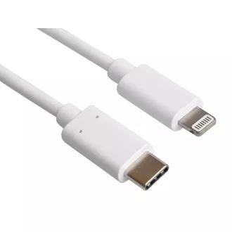 PremiumCord Lightning - USB-C™ USB-Lade- und Datenkabel MFi für Apple iPhone/iPad, 1m