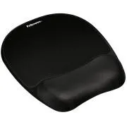 Fellowes Schaumstoff-Maus- und Handgelenk-Pad Schwarz