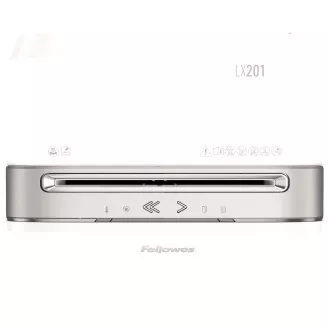 Fellowes Aktenvernichter LX 201 weiß