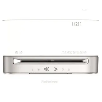 Fellowes Aktenvernichter LX 211 weiß Fellowes Aktenvernichter LX 211 weiß