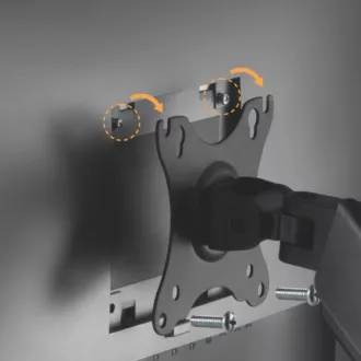 Brateck Monitorhalter LDT46-C012E Einarmige mechanische Feder