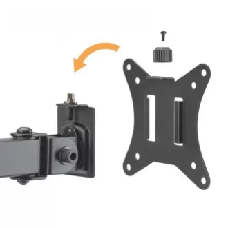 Brateck LDT66-C024 Monitorhalterung Gelenkarme nebeneinander an einer Masthalterung Brateck LDT66-C024 Monitorhalterung Gelenkarme nebeneinander an einer Masthalterung