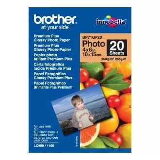 BP71GP20, 20 Blatt, 10x15cm Premium Glossy, 260g