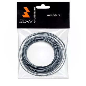 3DW - ABS-Filament 1,75mm silber, 10m, Druck 220-250°C