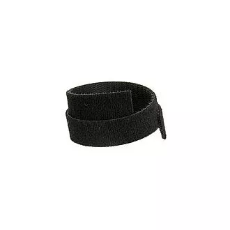 Doppelseitiger Klettverschluss Solarix,Breite 10mm,25m,schwarz