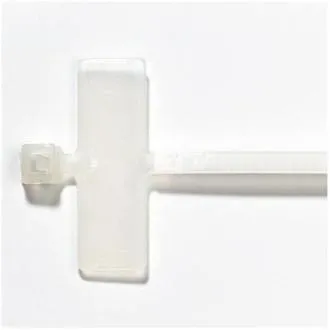 Einziehbares Klebeband mit Etikett 2,4x103mm, weiß, 100St. Einziehbares Klebeband mit Etikett 2,4x103mm, weiß, 100St.