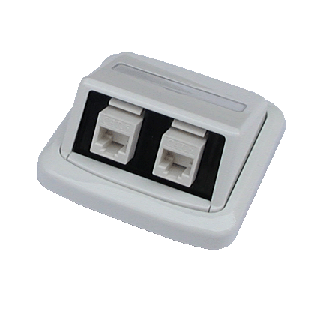 Doppelsteckdose ABB TANGO 2xRJ45 Cat5e UTP weiß Doppelsteckdose ABB TANGO 2xRJ45 Cat5e UTP weiß