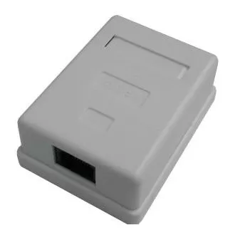 DATACOM Einzelsteckdose über Gipskarton-1xRJ45, Cat5e UTP DATACOM Einzelsteckdose über Gipskarton-1xRJ45, Cat5e UTP