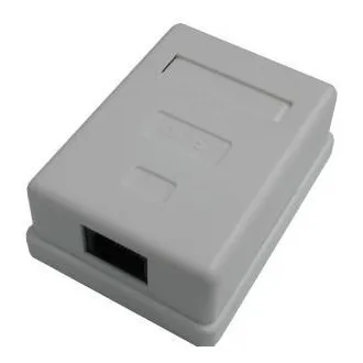 DATACOM Einzelsteckdose über Gipskarton-1xRJ45, Cat5e UTP DATACOM Einzelsteckdose über Gipskarton-1xRJ45, Cat5e UTP