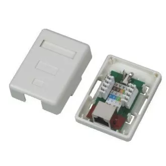 DATACOM STP Einzeldose über Putz Cat5e 1 x RJ45