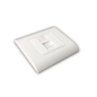 Modulare Datendose UTP CAT5E 1xRJ45 für Unterputzmontage Modulare Datendose UTP CAT5E 1xRJ45 für Unterputzmontage