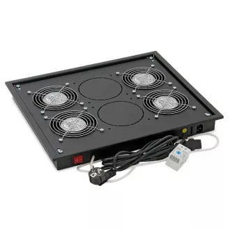 Vent.j. oben(unten) 4x Lüfter 220V/92W Schwarz