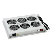 Vent.j. oben(unten) 6x Lüfter 220V/138W schwarz.