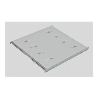 19' Regal A4 gelocht 1U/750mm,max.80kg schwarz 19' Regal A4 gelocht 1U/750mm,max.80kg schwarz