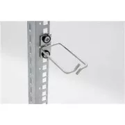 Zurrhaken 80x80 D1 Metall links fix, Fronttor
