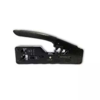 DATACOM Verbindungszange 8P 6P mit Clippresse