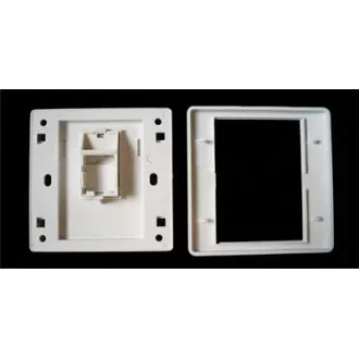 WALL-Platte SA mit Rahmen für 1Keystone (80 x 80)