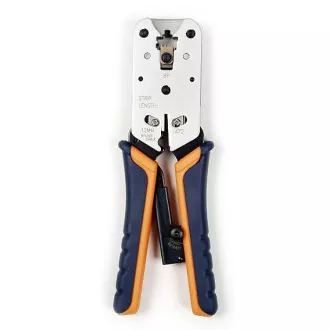 W-Star Crimpzange RJ45 WS2182R mit Zwangssperre gerade, Isolationsabschneider W-Star Crimpzange RJ45 WS2182R mit Zwangssperre gerade, Isolationsabschneider
