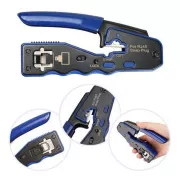 W-Star Crimpzange RJ45 WSEZ670 professionelle Zange EZ Cat6, Cat5, RJ45EZ, STP