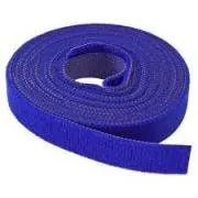 Klettband, 16 mm, 4 m, blau