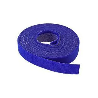 Klettband, 16 mm, 4 m, blau Klettband, 16 mm, 4 m, blau