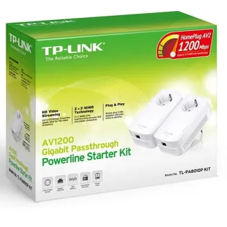 TP-Link TL-PA8010P 1200 Mbit/s Powerline-Starter-Kit (2 Stück) TP-Link TL-PA8010P 1200 Mbit/s Powerline-Starter-Kit (2 Stück)