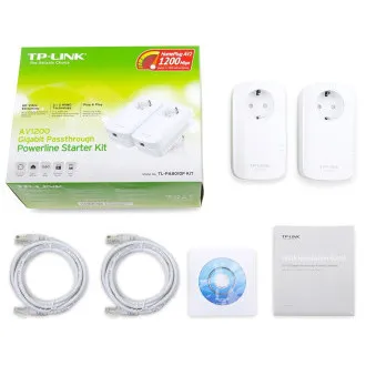 TP-Link TL-PA8010P 1200 Mbit/s Powerline-Starter-Kit (2 Stück) TP-Link TL-PA8010P 1200 Mbit/s Powerline-Starter-Kit (2 Stück)
