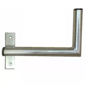 Antennenhalter für Fenster 25cm links, Durchmesser 28mm