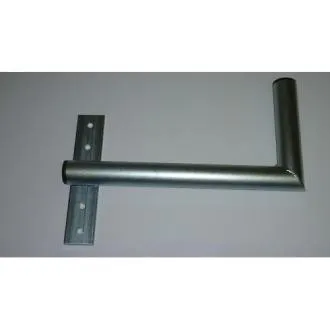 Antennenhalter für Fenster 30cm links, Durchmesser 42mm