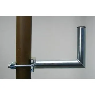 Antennenhalter für Mast 25cm, Durchmesser 42mm-ac. Antennenhalter für Mast 25cm, Durchmesser 42mm-ac.