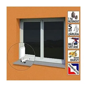 Antennenhalter klein für Kunststofffenster Antennenhalter klein für Kunststofffenster